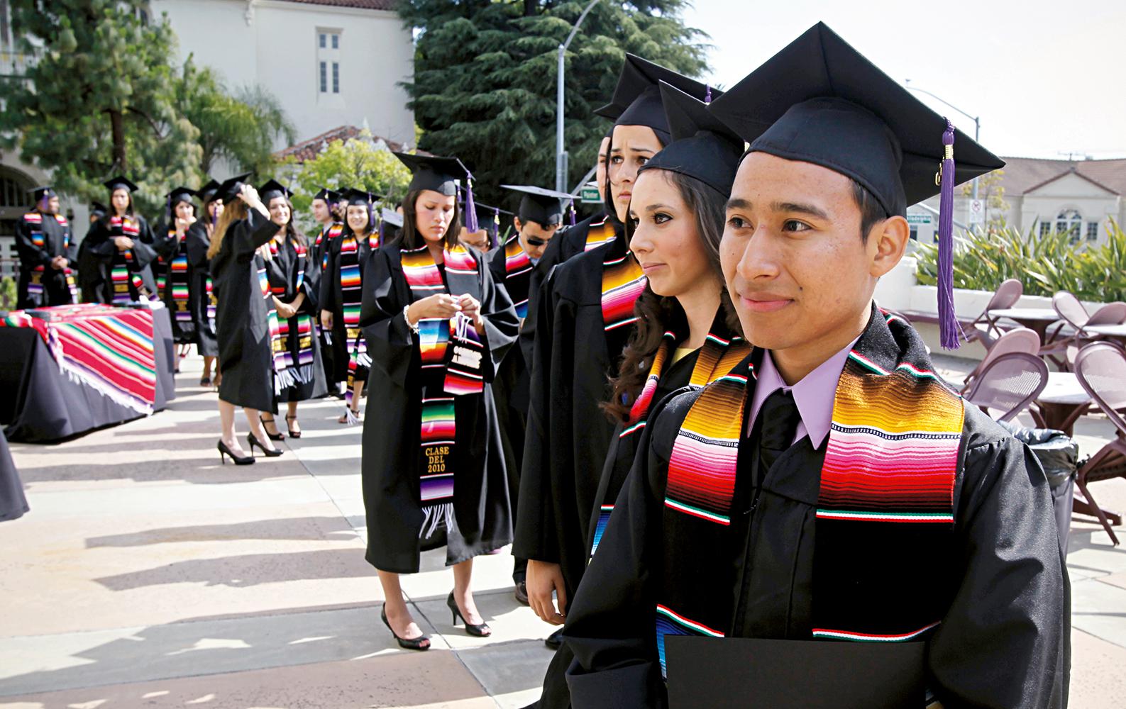 2 days in college. Latinos and Education.