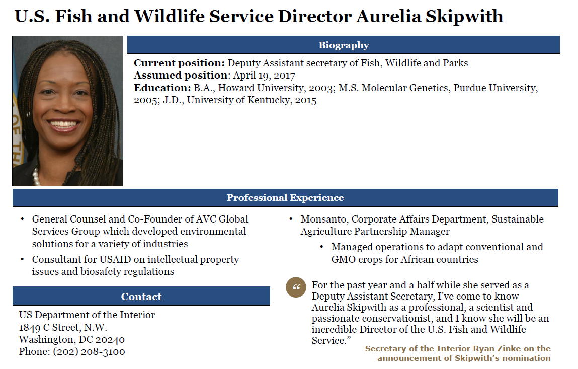 Aurelia Skipwith Profile